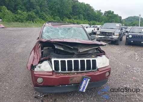 2007 Jeep Grand Cherokee Limited из США, поврежденный, VIN 1J8HR58267C576320